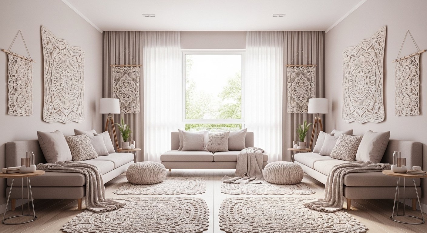 20 Fun Crochet Room Decor Modern Worth Trying