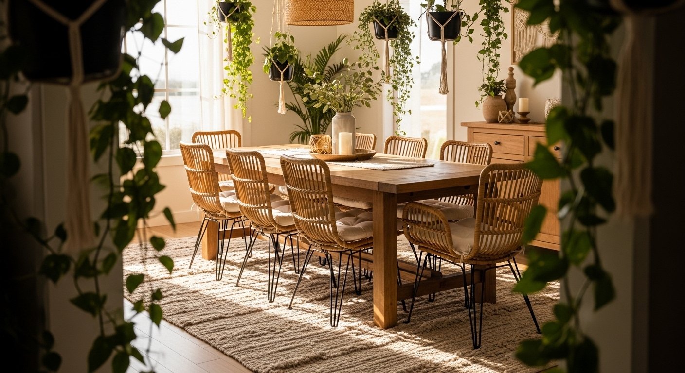 15 Easy Dining Room Decor Boho You Will Love