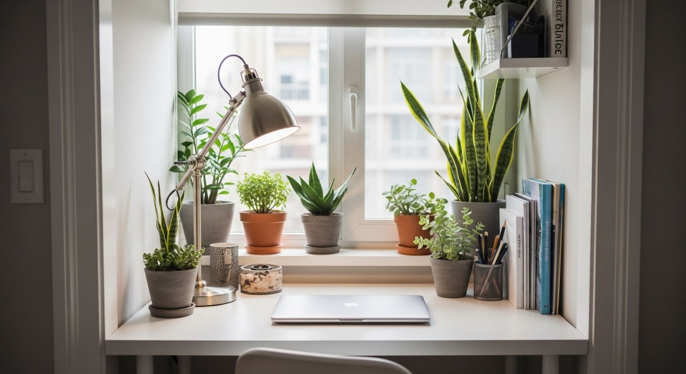 25 Cool Aesthetic Desk Decor For Small Spaces