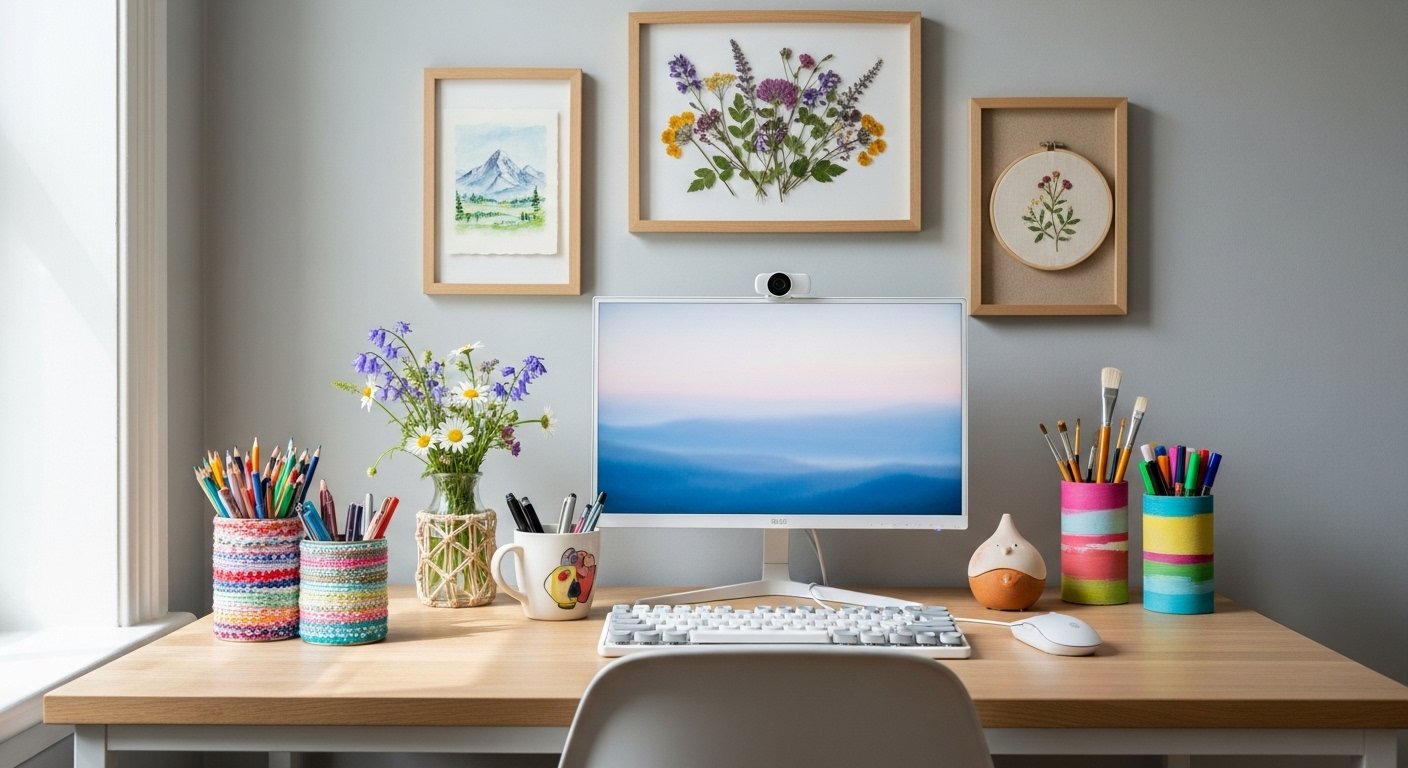 12 Fun Diy Desk Decor Aesthetic for Any Home