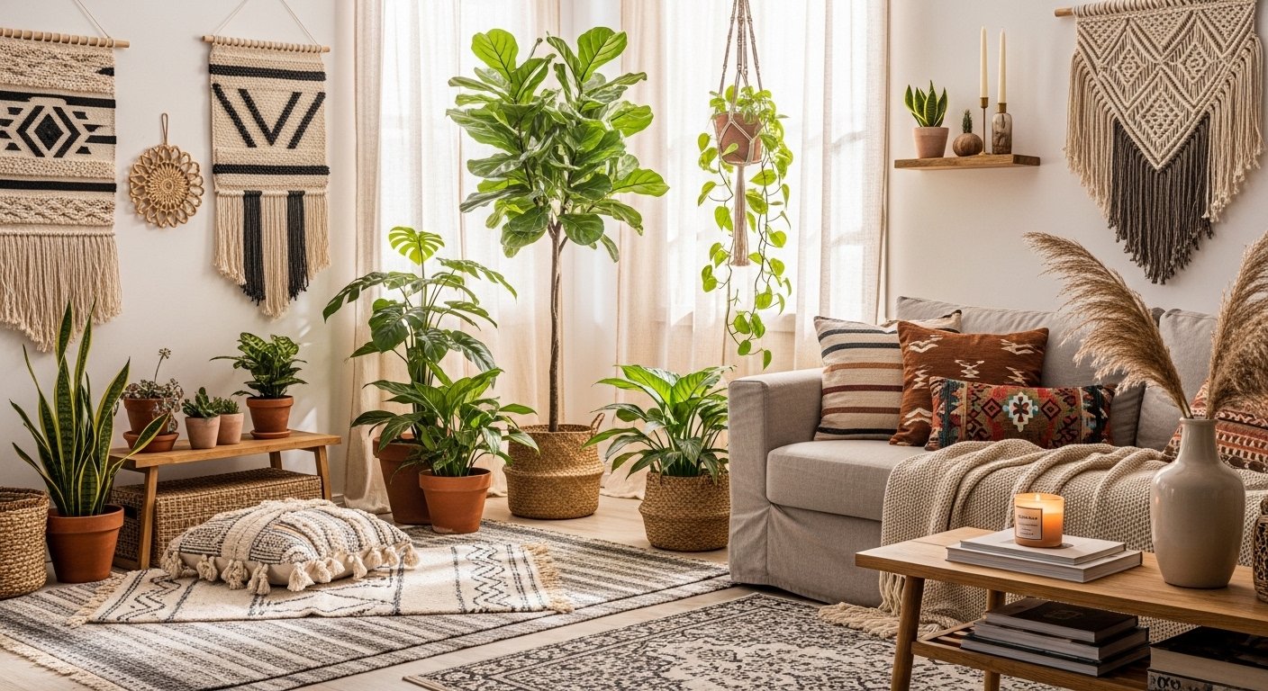 What Are the Cool Drawing Room Decor Boho?