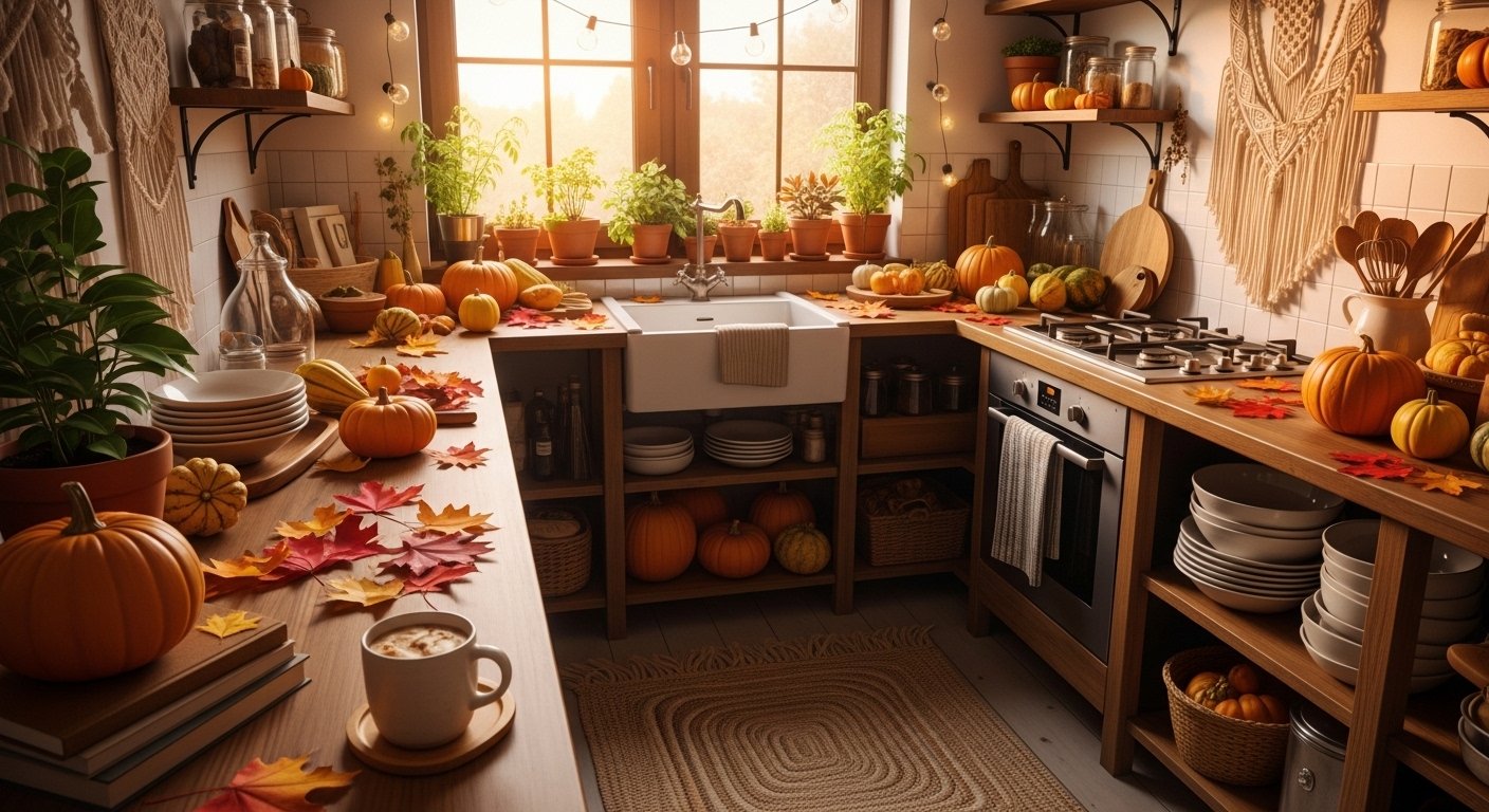 What Are the Best Fall Kitchen Decor Boho?