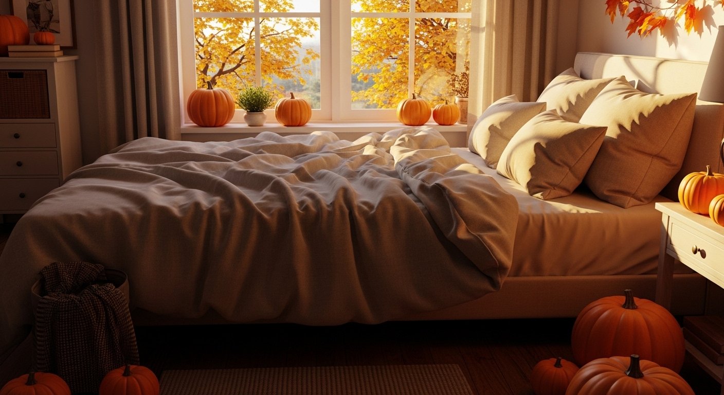 12 Cool Fall Room Decor Aesthetic on a Budget