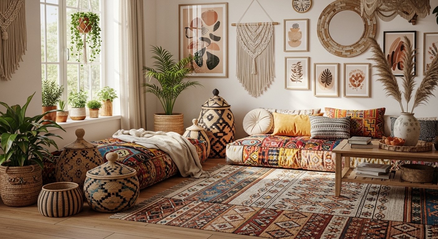 15 Easy Afro Chic Home Decor Boho You Will Love