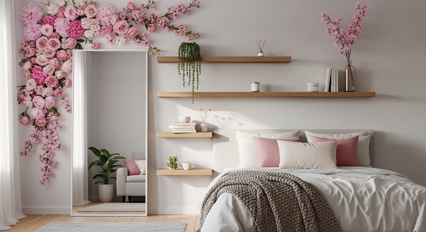 25 Fun Flower Room Decor On A Budget for Beginners