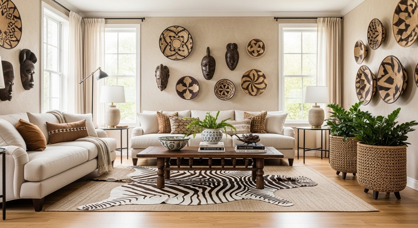 20 Cool Afro Chic Home Decor Modern That Look Expensive