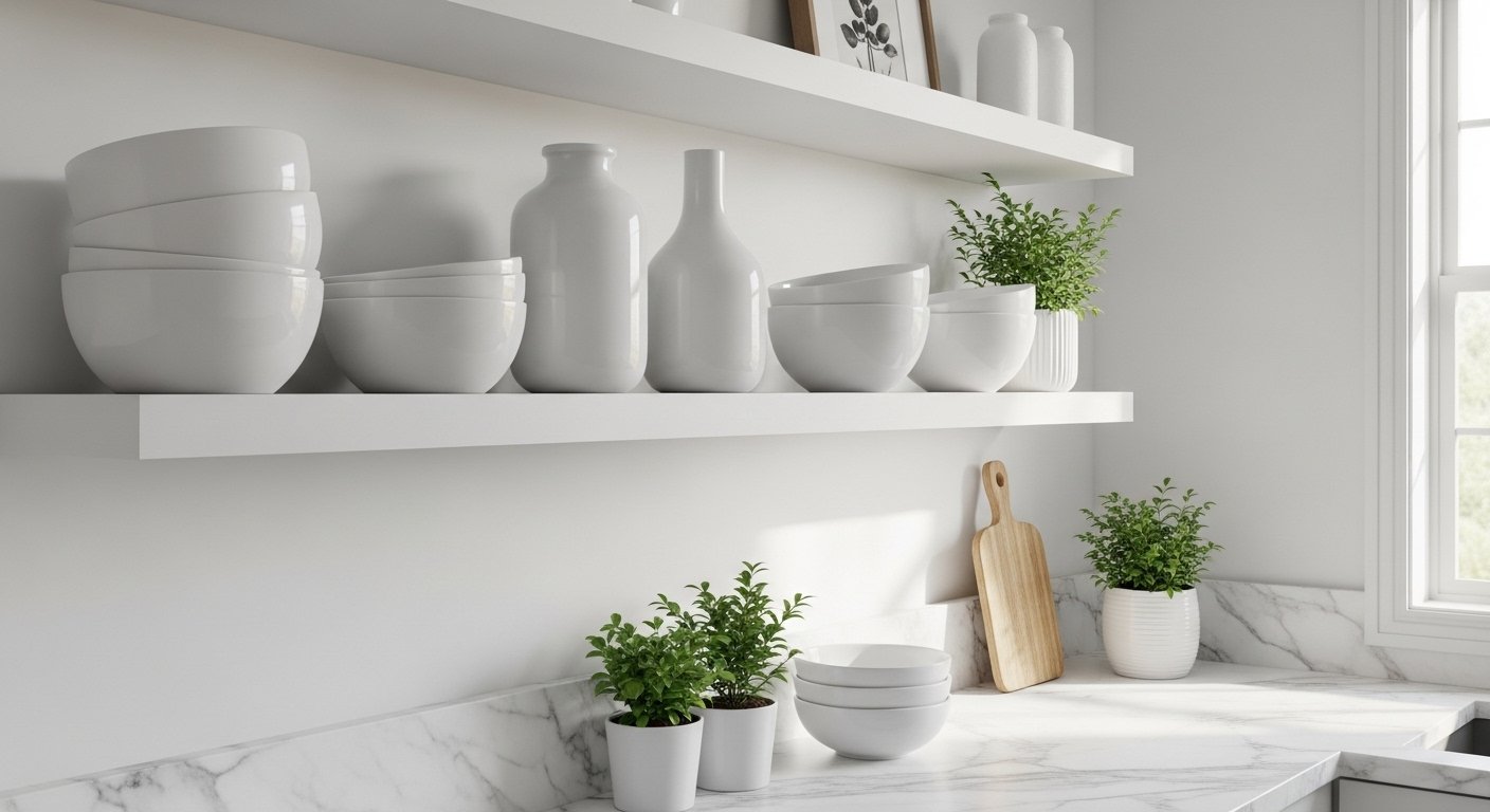 20 Fun Kitchen Shelves Decor Modern Worth Trying