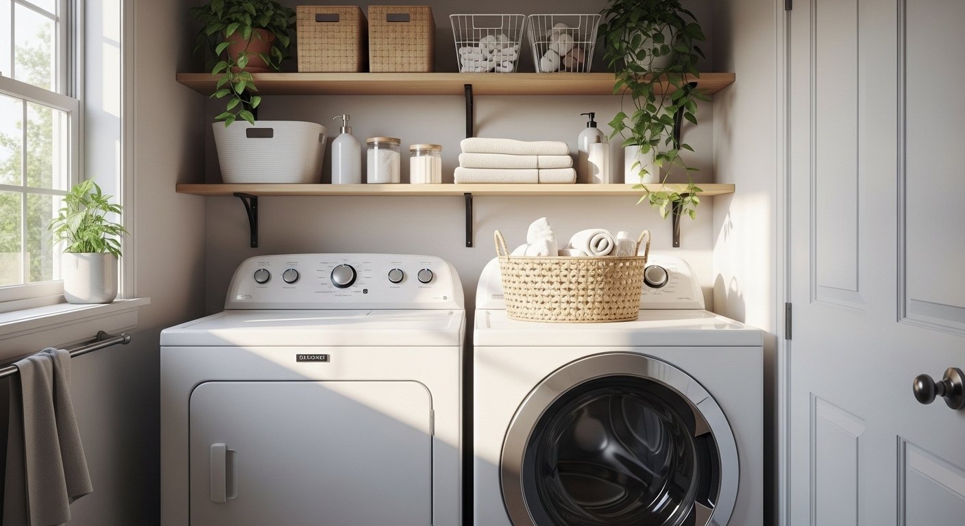 25 Fun Laundry Room Decor On A Budget for Beginners