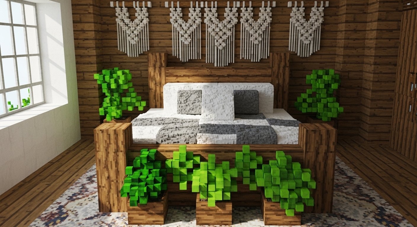 15 Easy Minecraft Room Decor Boho You Will Love