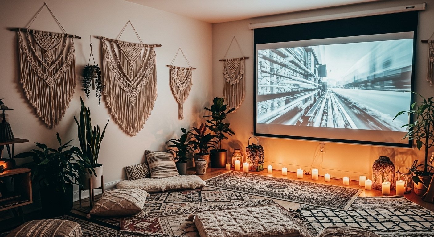 15 Fun Movie Room Decor Boho You Will Love