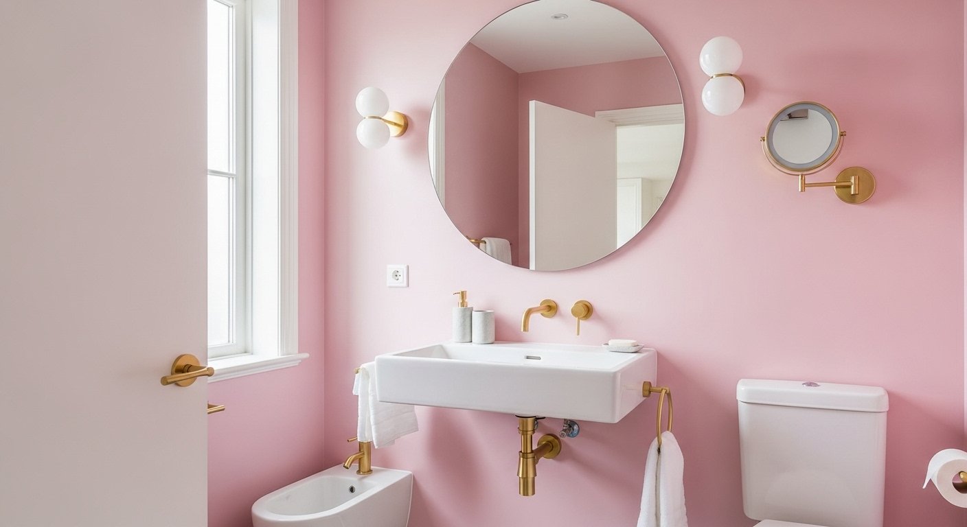 20 Fun Pink Bathroom Decor Modern Worth Trying