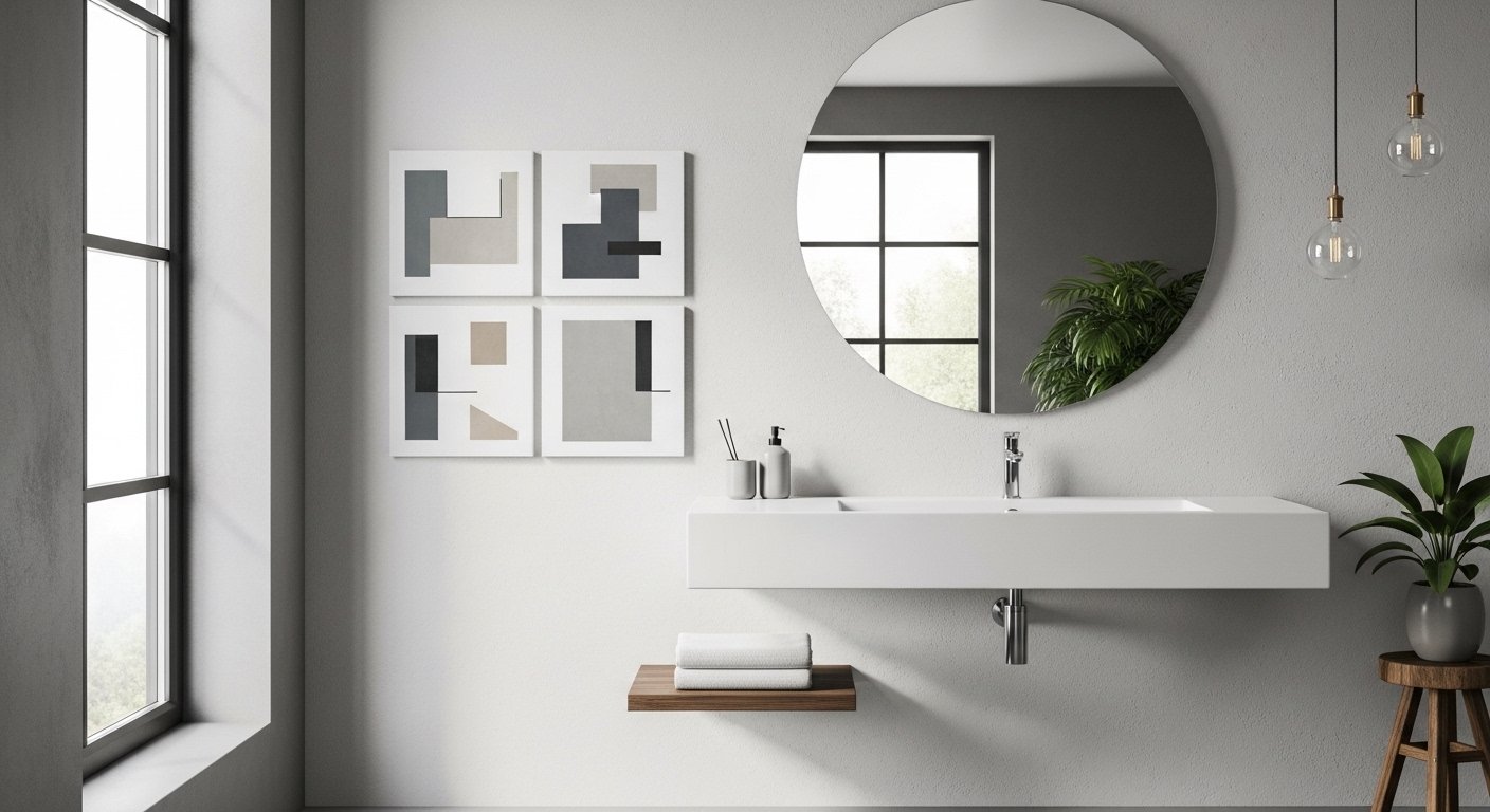 20 Quick Bathroom Wall Decor Modern That Look Expensive