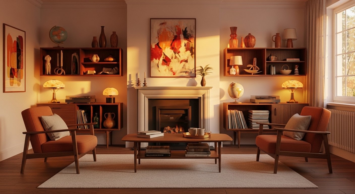 20 Cool Retro Room Decor Modern That Look Expensive