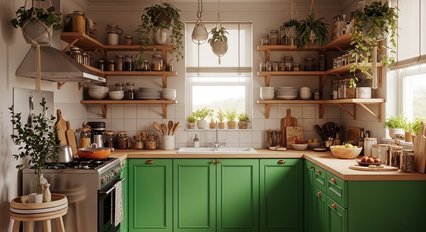 What Are the Cool Small Kitchen Decor Boho?