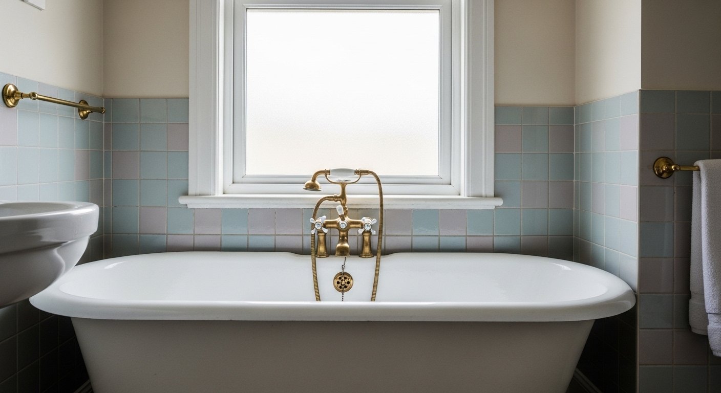 12 Cool Vintage Bathroom Decor Aesthetic on a Budget