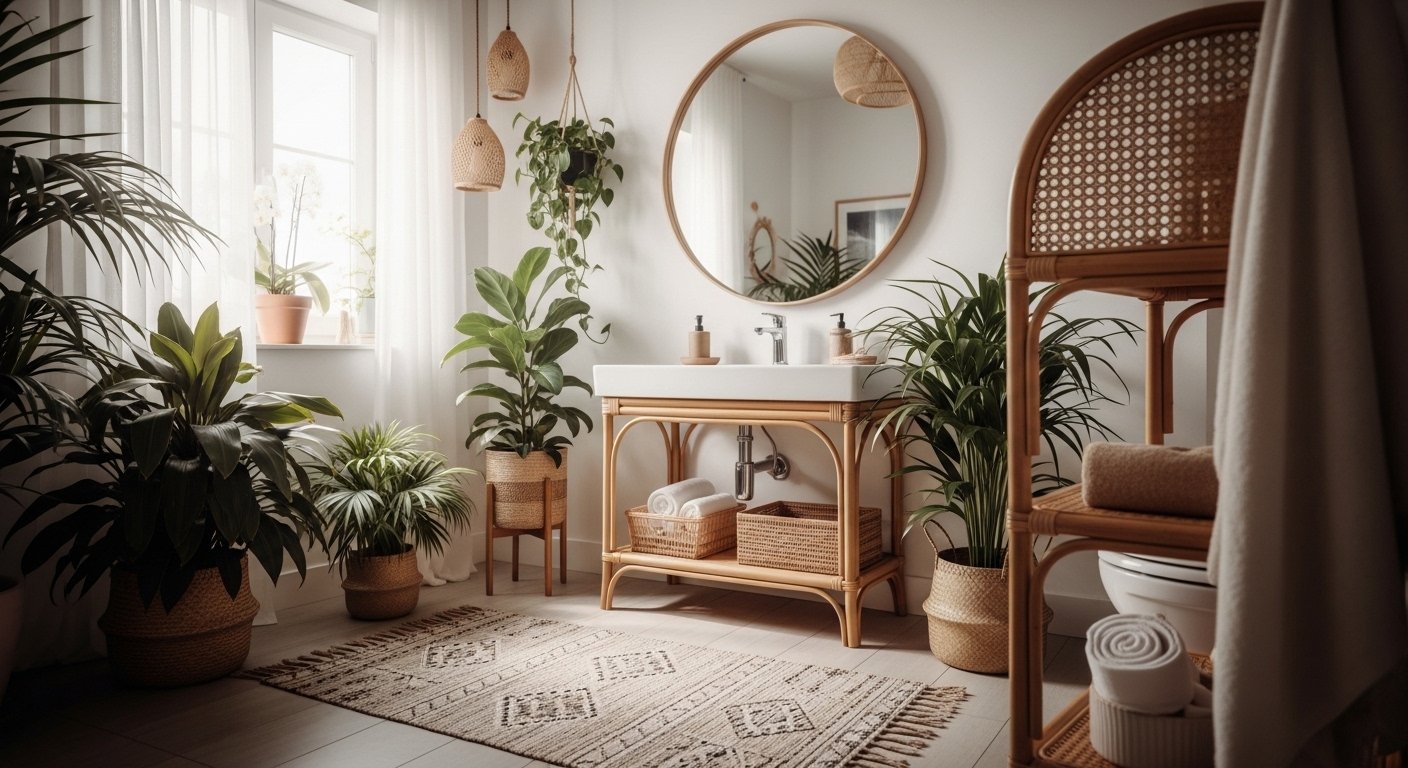 12 Easy Aesthetic Bathroom Decor Boho for Any Home