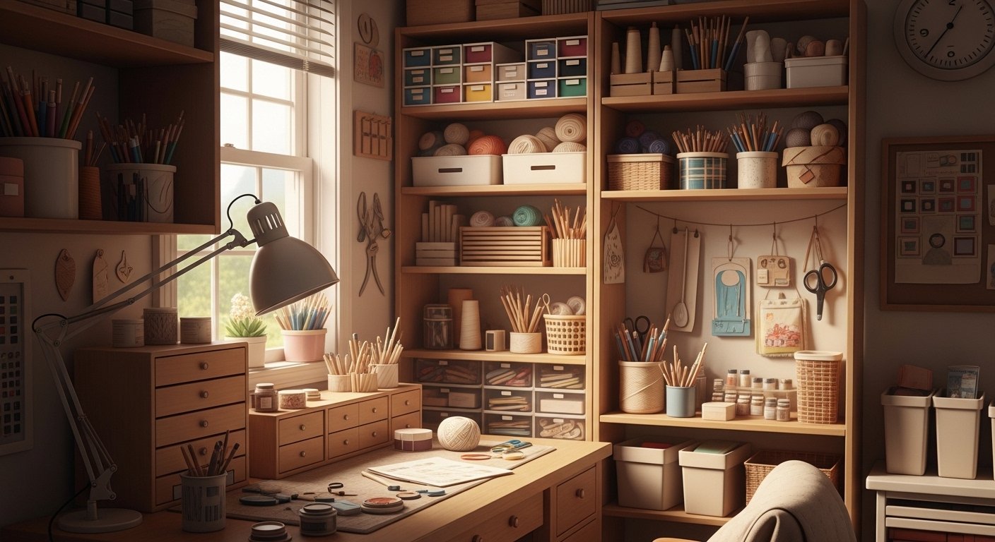 10 Top Craft Room Decor Ideas for Small Spaces